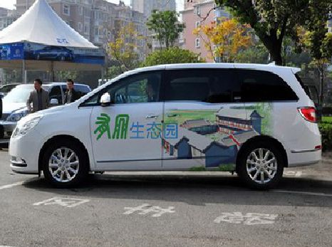 罗源户外车贴喷绘如何保持效果?